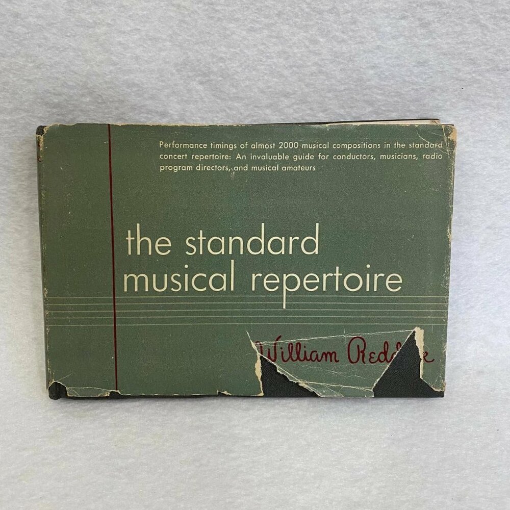 The Standard Musical Repertoire | William Reddick | Performance timings